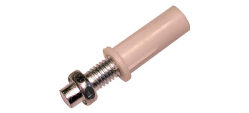 Pivot inferior para puertas plegables de madera, acero blanco, modelo 118 miniatura 1