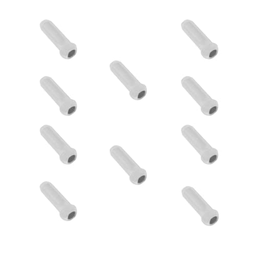 Freno Cavo Punte Cappuccio Metallico, 10 Pcs