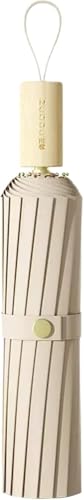 Parapluie compact coupe-vent et robuste avec protection solaire anti-UV