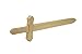 Backwoods Provisions Raw Wooden Toy Sword for Crafting, Painting and DIY