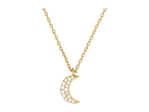 kate spade new york Youre A Gem Pave Moon Pendant