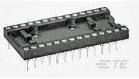 TE Connectivity/AMP Brand, 4-1437536-2-20Pack, Conn DIP Socket SKT 24 POS 2.54mm Solder ST Thru-Hole Box/Tube
