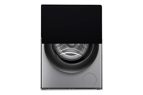 Image of The Furnishing Tree Washing Machine Cover Black Compatible for Bosch 7 Kg Fully-Automatic Front Loading WAJ2006EIN - D x W x H : ( 61x61x86.4 CM )