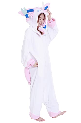 Sazac Kigurumi - Pokemon - Sylveon - Onesie Jumpsuit Halloween Costume (X-Large) #TOP6