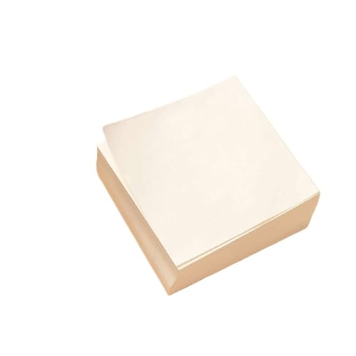 Notes autocollantes vierges de haute qualité, papier mémo carré blanc 400 feuilles
