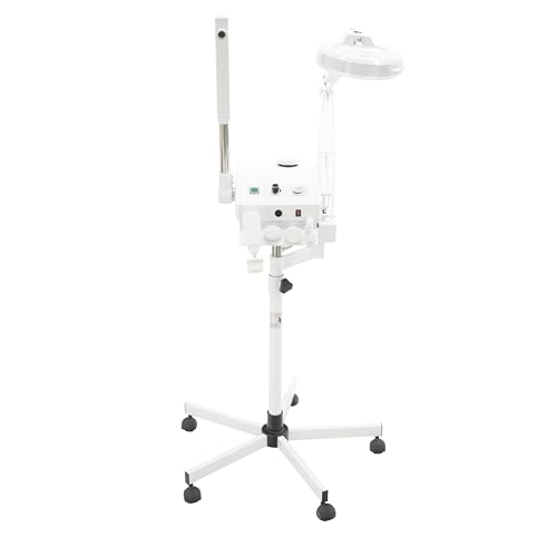 SKINACT Ozone Steamer, 5 Diopter Magnifying Lamp and Electronic Brush