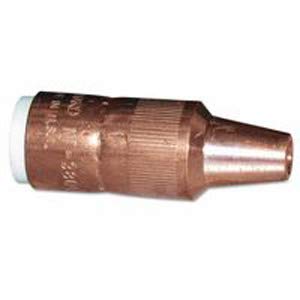 Bernard NT-3800C, Centerfire Nozzle, 3/8 Bore, Flush, 1.063 O.D, Copper (2 Units)