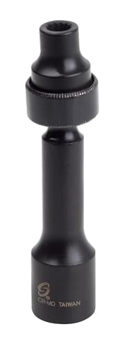 SUNEX TOOLS 216zudl 1/2-Inch Drive 1/2-Inch 12-Point Driveline Socket