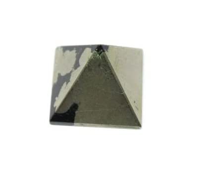 Astroghar Pyrite Crystal Small Pyramid for Reiki Healing and Crystal Healing
