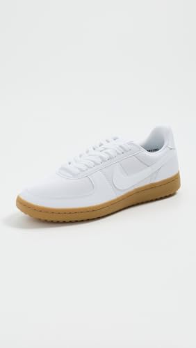 Nike Women's Field General Sneakers, Summit White/Gum Light Brown, 5 Medium US - image 2