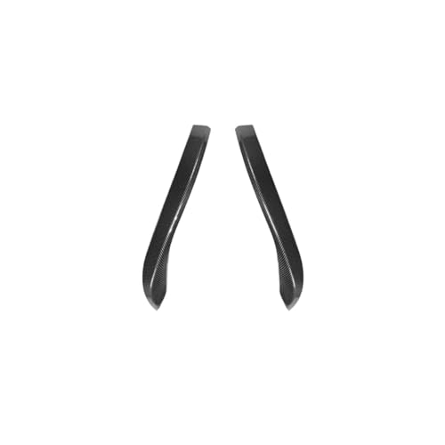 Spoiler avant Golf 8 GTI noir carbone : kit séparateur aérodynamique MK8 modification CS