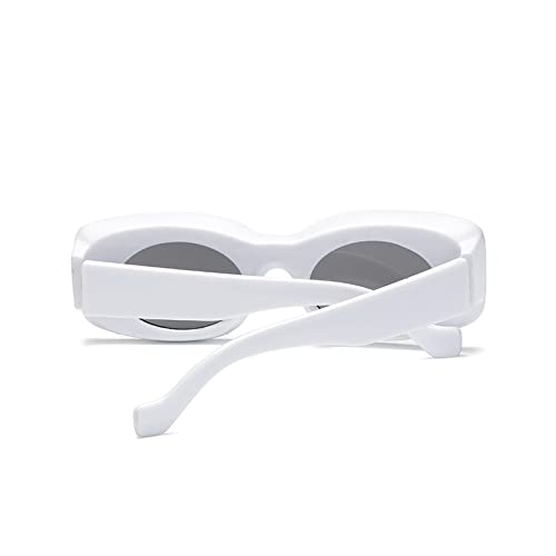 HMRGLMIE-Men and Women with Sunglasses Oval Frame Resin Lenses Sunglasses Multicolor Glasses4