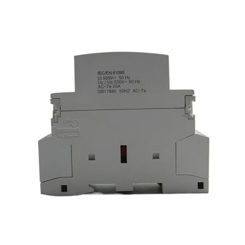 Contacteur AC modulaire rail DIN 2P 63A 220V WCT inverseur tableau - 2