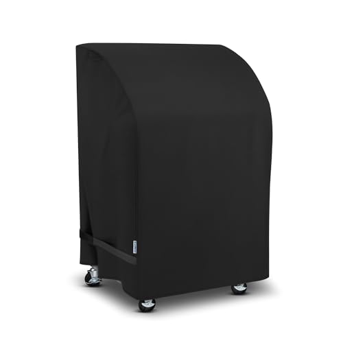 SunPatio 2 Burner Gas Grill Cover 32 inch, Heavy Duty Waterproof Small BBQ Grilling Cover, Compatible for Weber Char-Broil Nexgrill and More Grills with Collapsed Side Tables, All Weather Protection