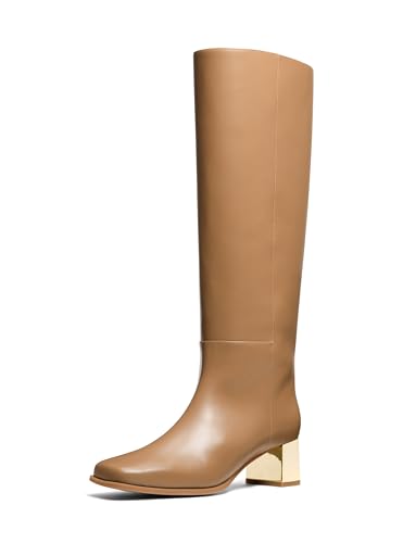 Michael Kors Femme Matilda Mid Heel Boot : bottines de luxe en cuir véritable