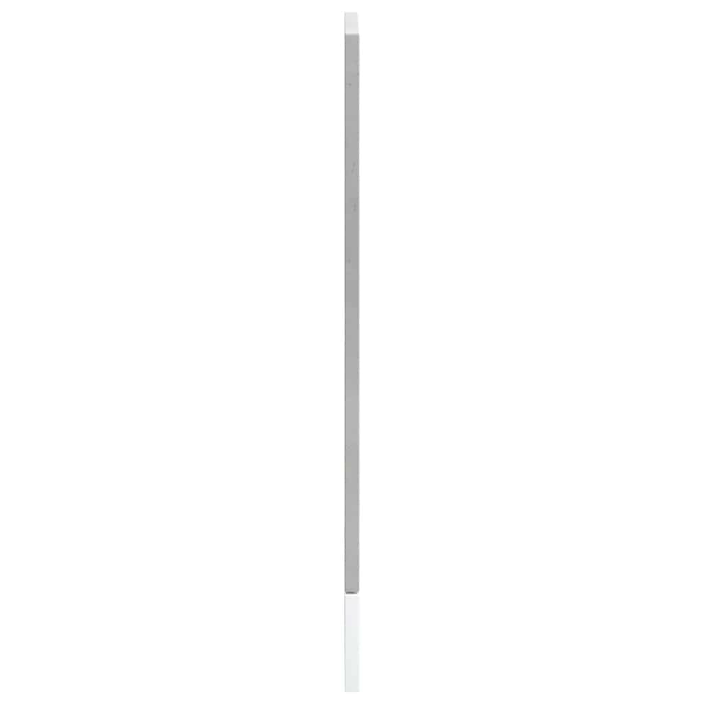 Kalmar - Pannello frontale per lavastoviglie in legno grigio cemento, 45 x 1,5 x 57 cm, pannello frontale per lavastoviglie da incasso, moderno