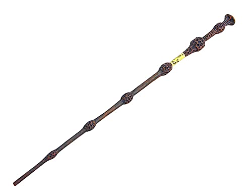 Image of Harry Potter Wizard Wand | Lightweight Polyresin & Metal Magic Wand Attractive Magic Wizard Wands For Harry Potter Fans (Style 1), Brown, Kids