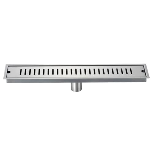 Drain de sol rectangulaire en acier inoxydable 50cm pour douche italienne
