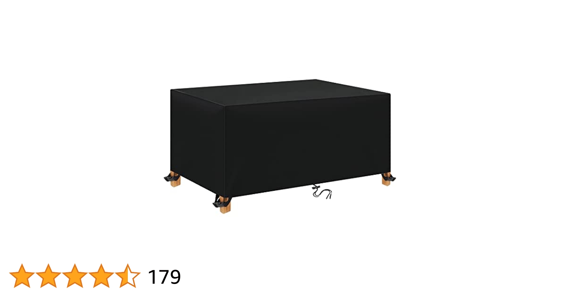 Copertura Per Tavolo Da Giardino - 150x90x100 Cm - Tessuto Oxford 600D Impermeabile E UV