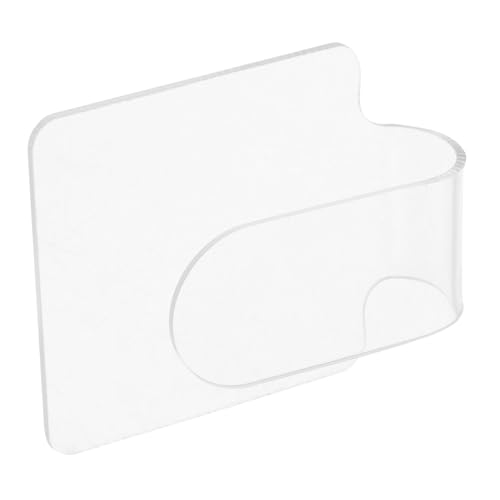 MUCKLILY Paleta Transparente para Maquillaje y Esmalte de Ergonómico de Limpiar y Múltiples para Bases Líquidas y Sombras de Ojos