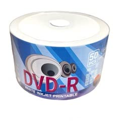 DVD-R 16x 4.7GB White Inkjet Hub Printable 50 Pieces by LSK Media | Blank DVDs for Burning Video | DVD Discs Blank | Recordable DVDs-image-23