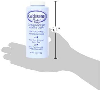 Caldesene Baby Cornstarch Powder With Zinc Oxide 5 Oz (Pack Of 2) #TOP3