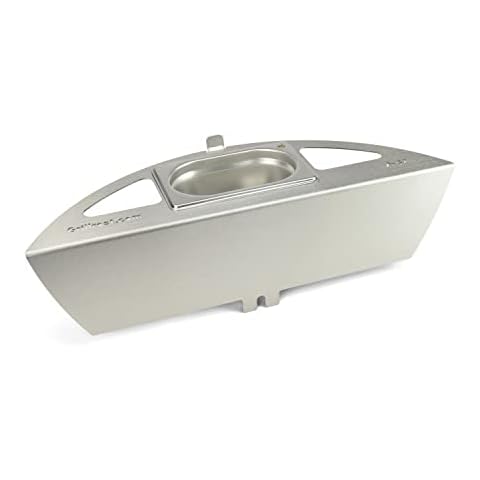 Grillrost.com Das Original Kugelsmoker for 57cm Weber kettle grills - Make a smoker out of your kettle grill - stainless steel Cover