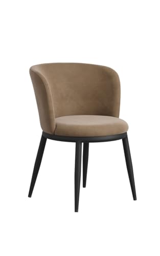 Chaise de salle à manger confortable et tapissée Nova chic