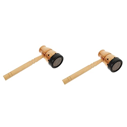 Gogogmee 2pcs Box Moxa Sticks Moxibustion Holder Moxa Burner Case Therapy Box Heat Pack Stick Burner for Home Use