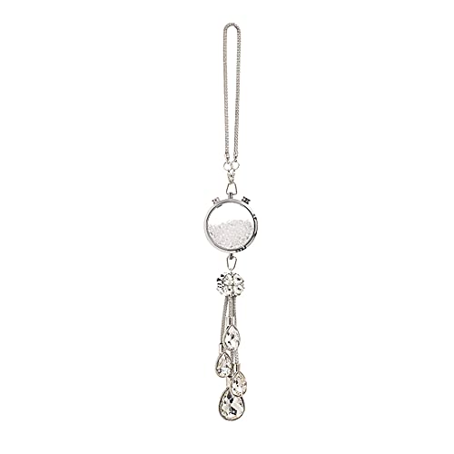 Asudaro Pendentif de parfum de voiture, Ornements de voiture Désodorisant Bling Rétroviseur Pendentif de parfum Diamant Pendentif de parfum Bling Accessoires de voiture pour femmes