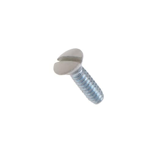 Screws 6-32 X 1/2 Ov Sl Wall PLT St-zn (Clam100)