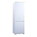 Price comparison product image Cookology CBIST70302 249 Litre Static Integrated Built In Fridge Freezer, LED Light, Digital Temperature Control, 4 Star Freezer Rating  in White