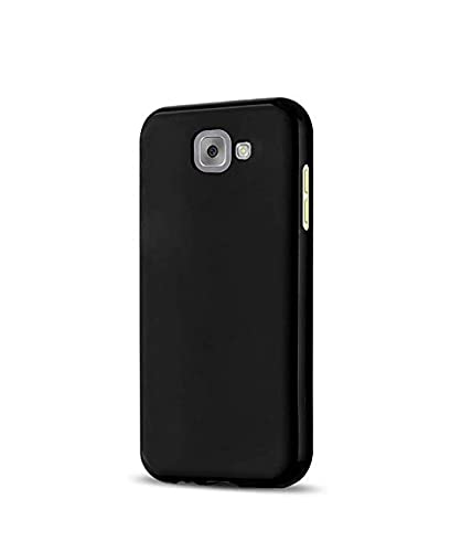 Image of Mobile Back Cover Case for Samsung Galaxy J4 Plus (Silicone Case|CameraProtection|Black SC1510)