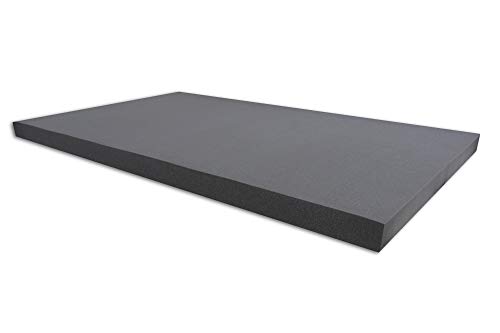 Dibapur ® AKUSTIK Stop - Raum - Akustik Schaumstoff - (Ca.100 x 50 x 5 cm) - Dämmung - Schallschutz