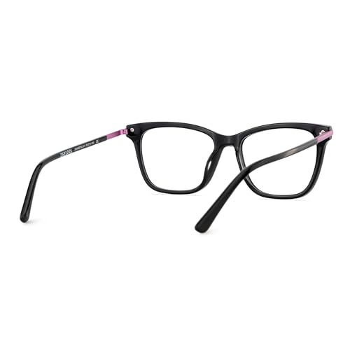 Zeelool Classic Rectangular Glasses for Women with Non-prescription Clear Lens ZJGX439722-01 Black