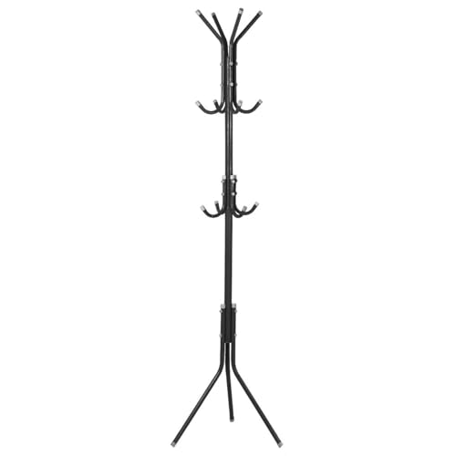YZDKR Perchero Coat Clothes Stand Multi Hook Metal Coat Hat Rack Tree Stand Clothes Bag Hanger Organizer for Home Bedroom Coat Hat Tree Stand