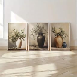 Affiche olivier et eucalyptus sur toile pour transformer un salon terne