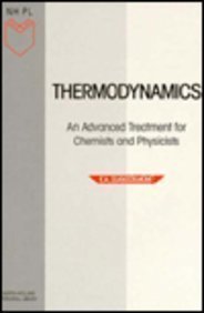 Paperback Thermodynamics: An Advanced Treatment for Chemists and Physicists Book