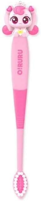 1 Count Catch Teenieping Figure Toothbrush Compact Head 6.5inches (Pink)