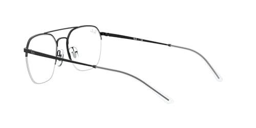 Image of Ray-Ban Unisex Clear Lens Square Frames - 0RX6444