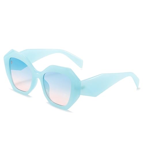 Lunettes de soleil dégradées contre l'éblouissement en grand polygone