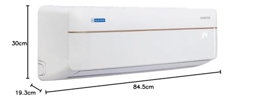 Image of Blue Star 1 Ton 3 Star Convertible 5 in 1 Cooling Inverter Split AC (Copper, Multi Sensors, Dust Filter, Smart Ready, Blue Fins, Self Diagnosis, 2023Model, IC312VNU, White)