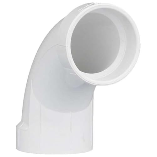 Mueller Industries, 1WJZ1, Long Sweep Elbow, 90 Deg, PVC, 2 in
