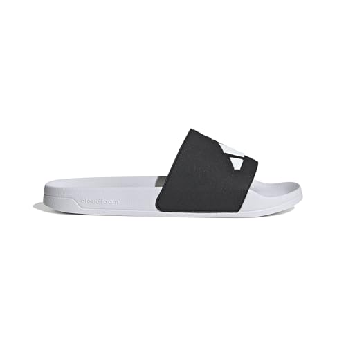adidas Mixte Adilette Shower Slides Sandal, Core Black/Core Black/Core Black, 43 EU