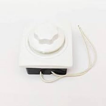 Image of SEER Electric Cooler Speed Control Switch, 2000 Watt, Rotary Type Regulator, White (2000 WATT REGULATOR)
