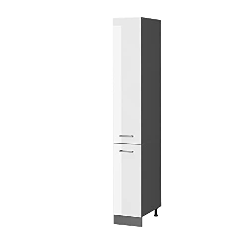 Vicco Apothekerschrank R-Line, Medizinschrank für die Küche, Weiß...