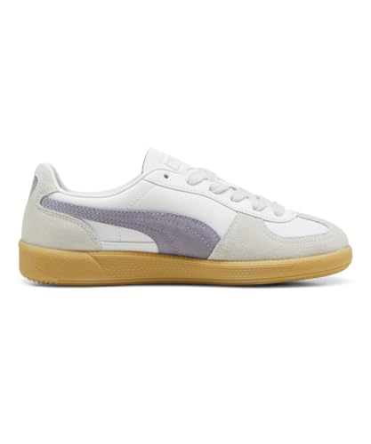 Image of Puma Unisex Adults' Palermo LTH 396464 Sneakers, 24 Fall Winter Color Puma White /Pale Plum /Gum (15), 28.0 cm