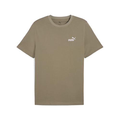 PUMA Unisex ESS Small No. 1 Logo Tee (s) T-Shirts, Velvet Moss, M – Ansicht 1
