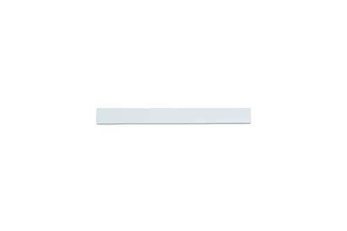 MAUL Ferroleiste MAULstandard 50x5 cm | selbstklebende Magnetleiste aus Metall | magnetische Leiste für Fotos Poster und Pläne | beschriftbar mit Marker | ideal für Büro Flur und Küche | Weiß