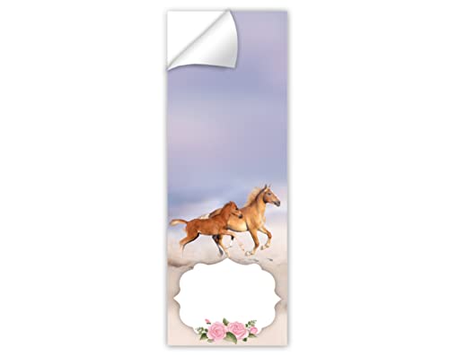 Junapack Lot de 12 cartes d'invitation pour 7e anniversaire d'enfant - Motif cheval avec poulain - 12 enveloppes - 12… - Image 8